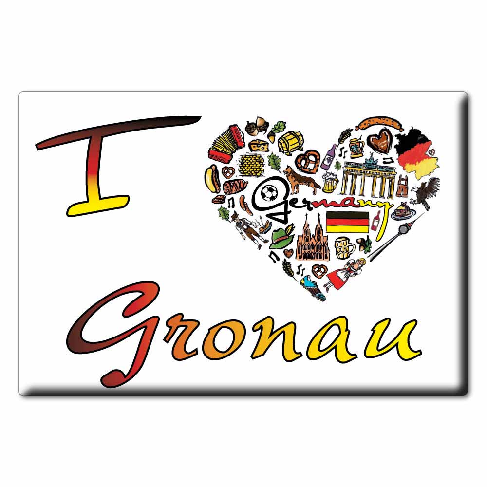 Gronau, Hildesheim, Baja Sajonia - Imán de nevera Alemania recuerdo - Imagen 8 de 10