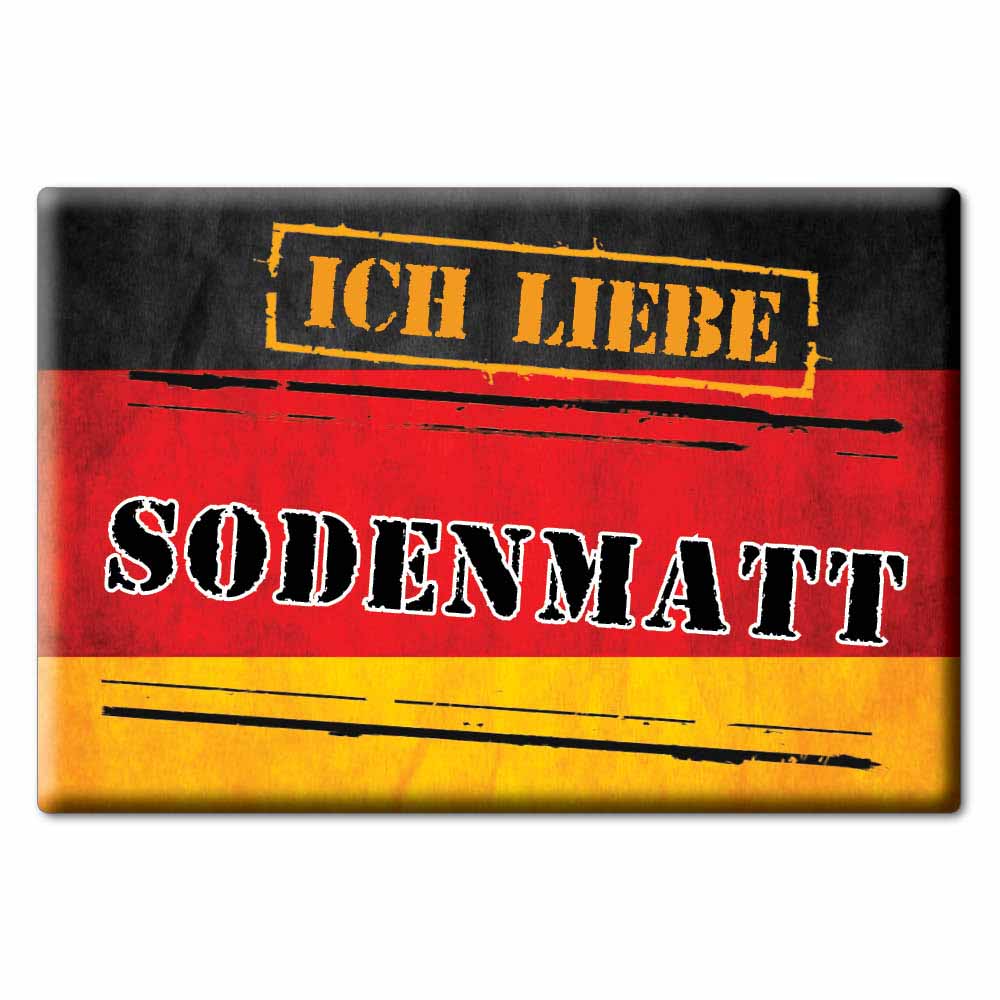 Sodenmatt, Bremen, Bremen - Imán de nevera Alemania recuerdo regalo - Imagen 10 de 10