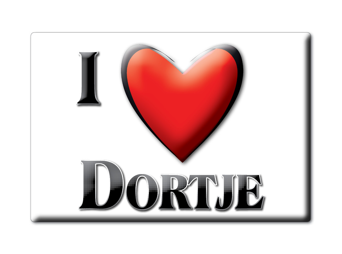 Imán de nevera Dortje nombre apellido amor San Valentín cumpleaños regalo - Imagen 5 de 9