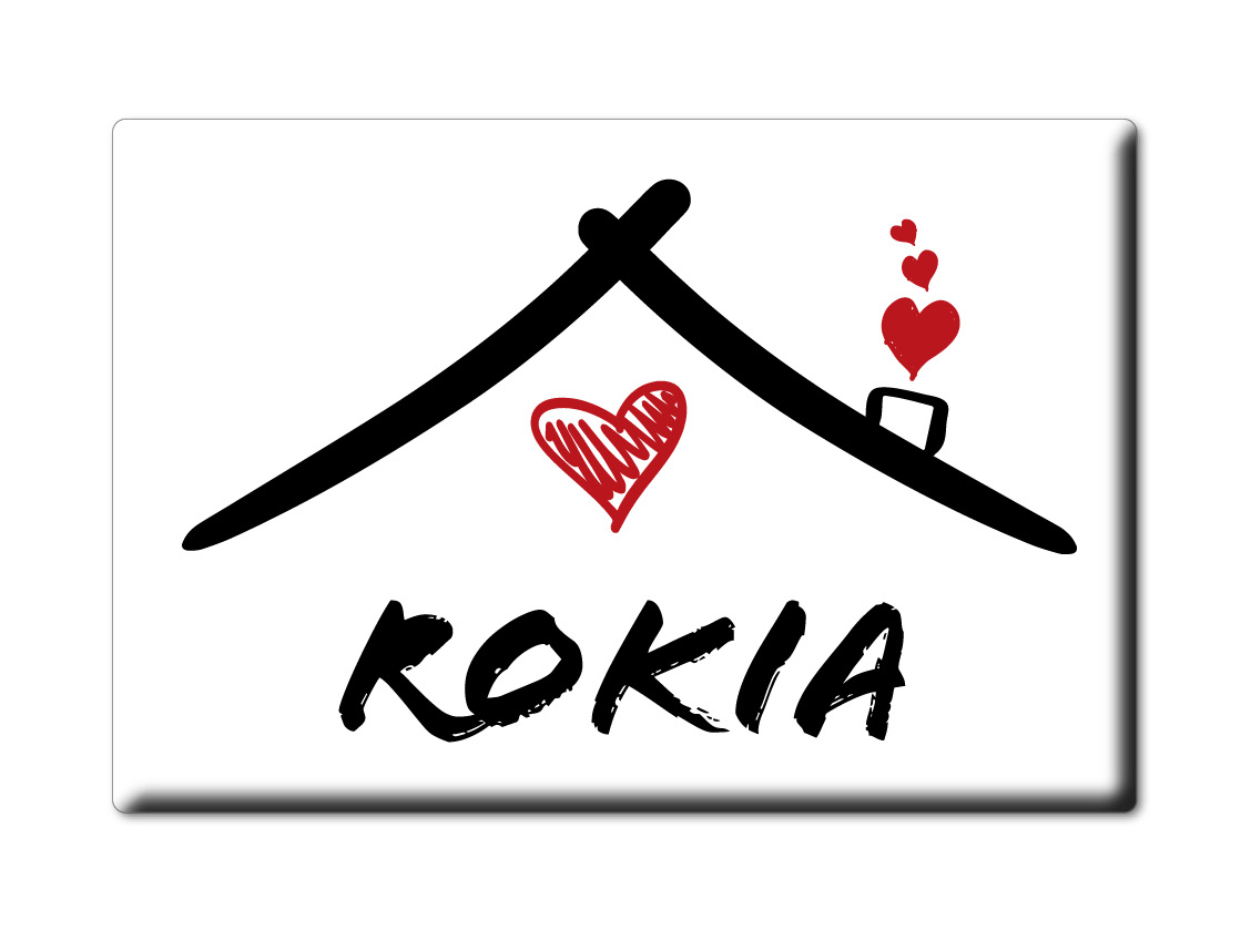 Imán de nevera Rokia nombre apellido amor San Valentín cumpleaños regalo - Imagen 7 de 9