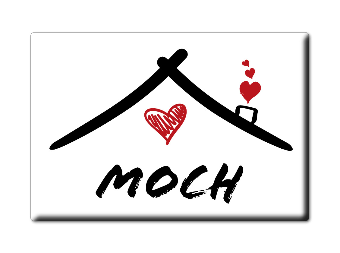Imán de nevera Moch apellido Love San Valentín regalo de cumpleaños - Imagen 5 de 9