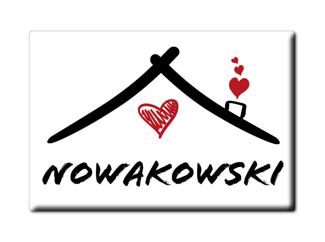 Imán de nevera Nowakowski apellido apellido Love cumpleaños grado veneno - Imagen 5 de 9