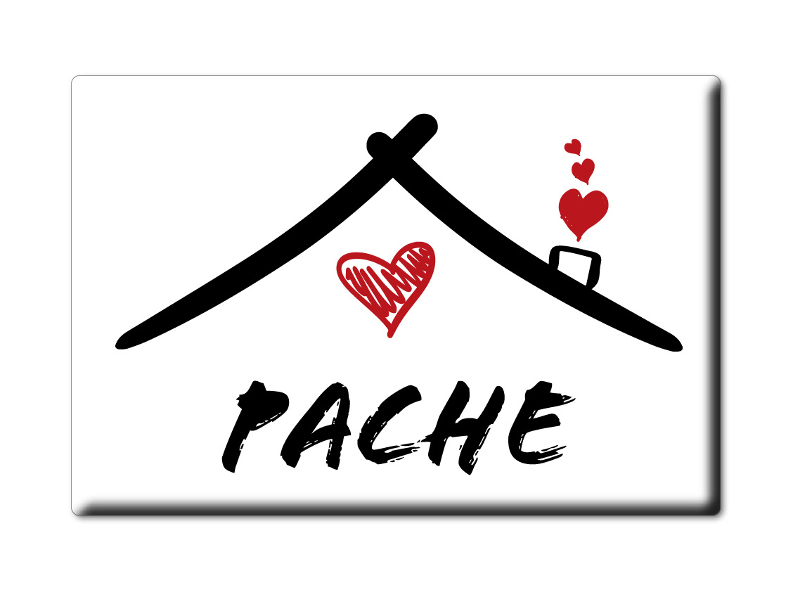 Imán de nevera Pache apellido Love San Valentín regalo de cumpleaños - Imagen 5 de 9
