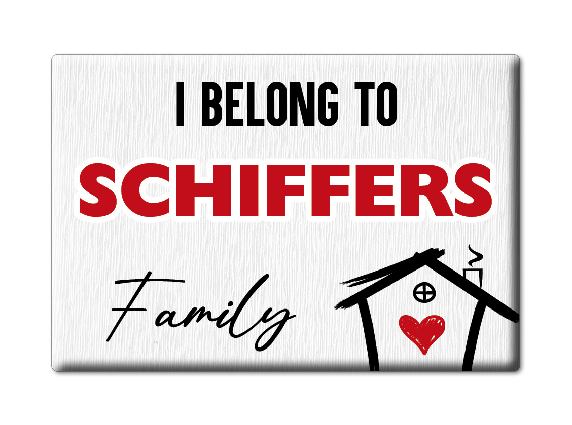 Schiffers Kühlschrankmagnet Familie Name Nachname Love Geburtstag Grad Gift - Picture 6 of 9
