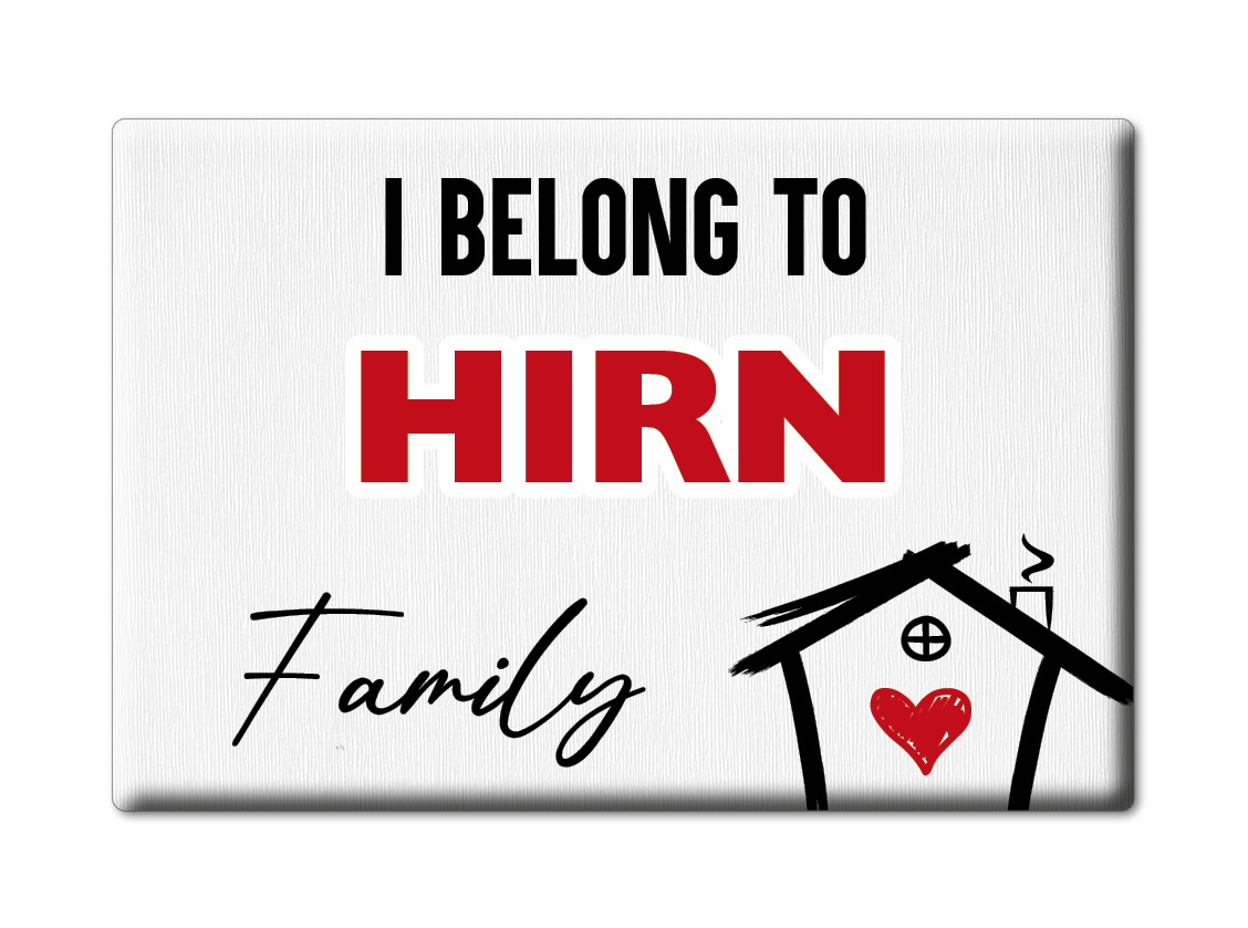 Hirn Kühlschrankmagnet Familie Name Nachname Love Valentinstag Geburtstag Gift - Picture 6 of 9