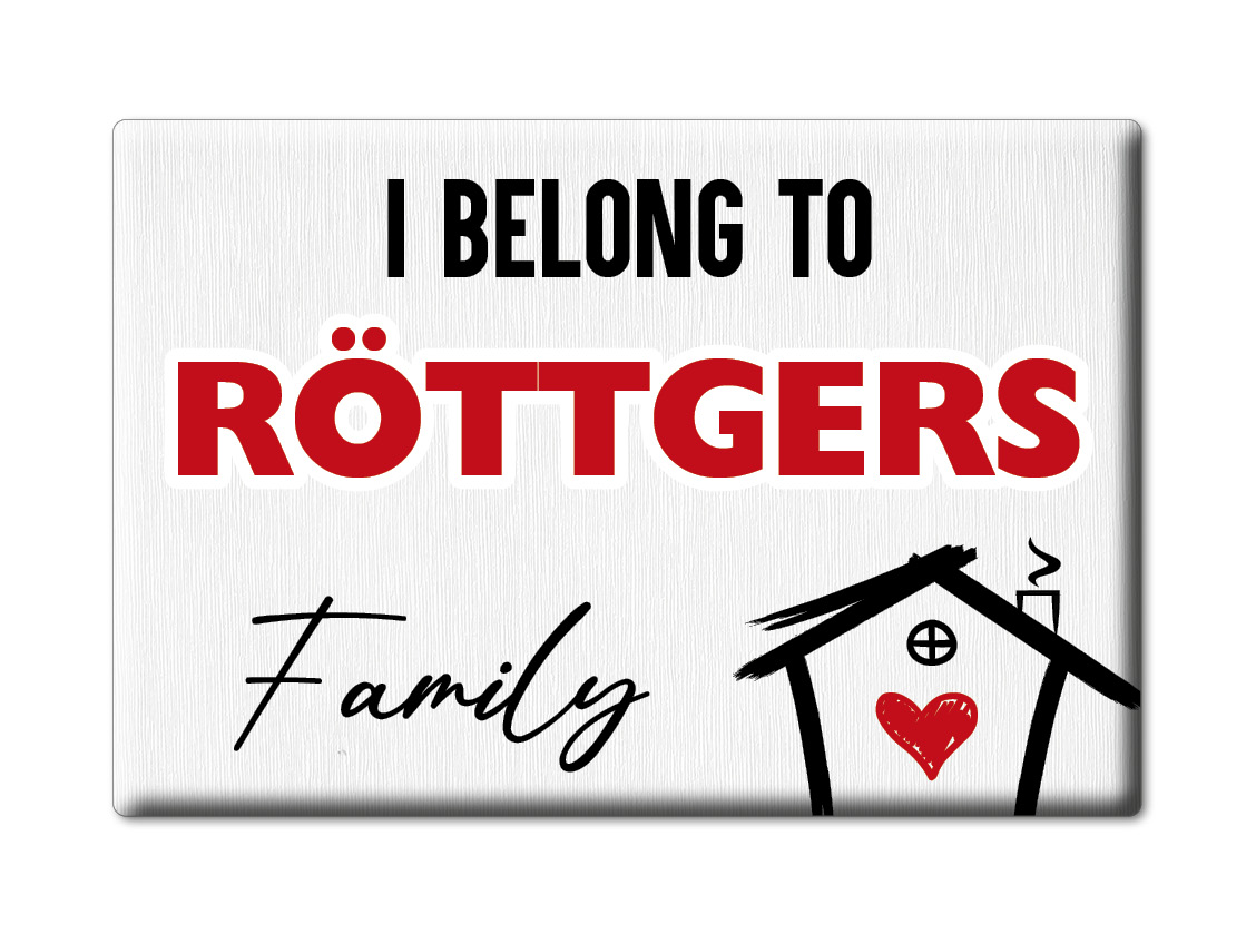 Röttgers Kühlschrankmagnet Familie Name Nachname Love Geburtstag Grad Gift - Picture 6 of 9