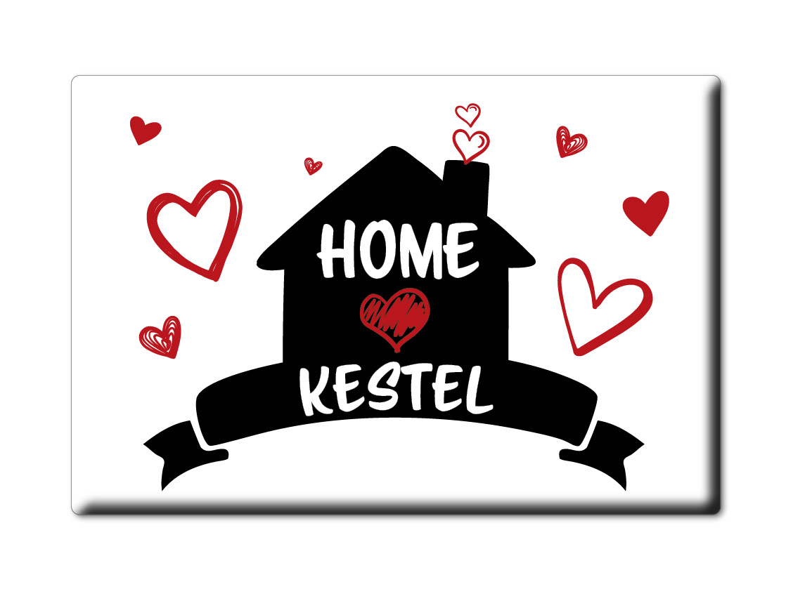 Kestel imán de nevera apellido apellido Love San Valentín cumpleaños regalo - Imagen 8 de 9