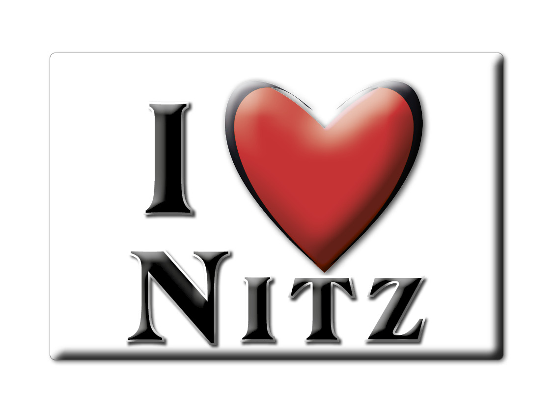 Imán de nevera Nitz apellido apellido Love San Valentín cumpleaños regalo - Imagen 7 de 9