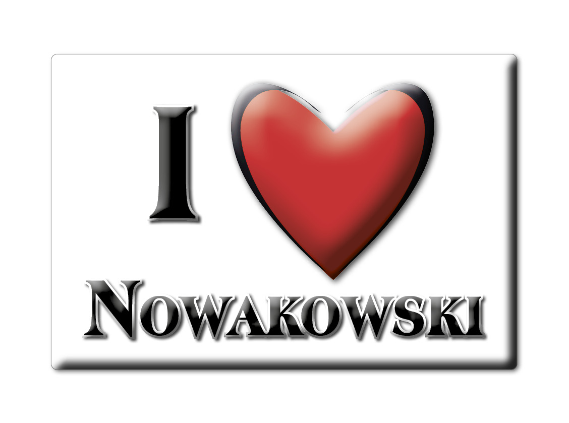 Imán de nevera Nowakowski apellido apellido Love cumpleaños grado veneno - Imagen 7 de 9