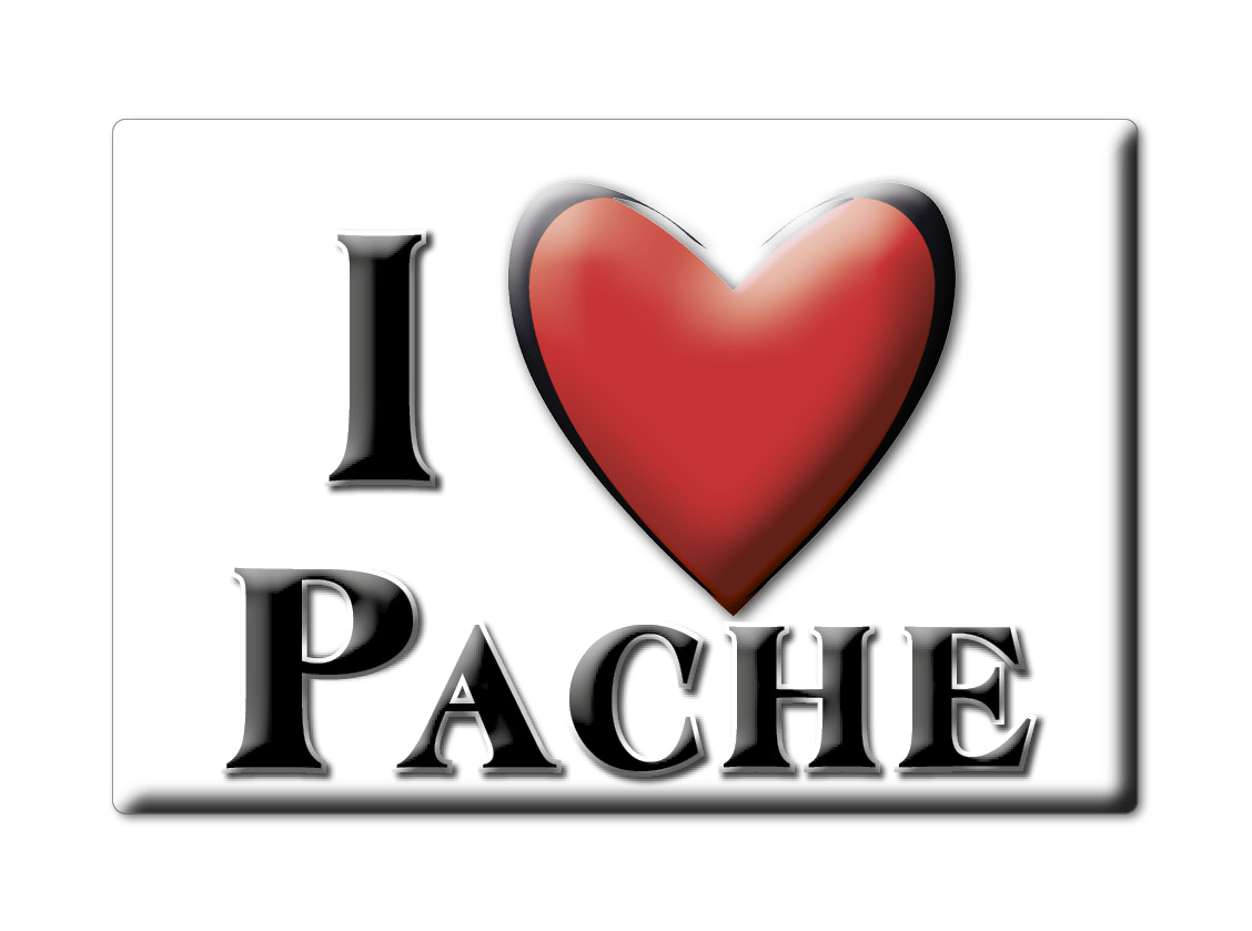Imán de nevera Pache apellido Love San Valentín regalo de cumpleaños - Imagen 7 de 9