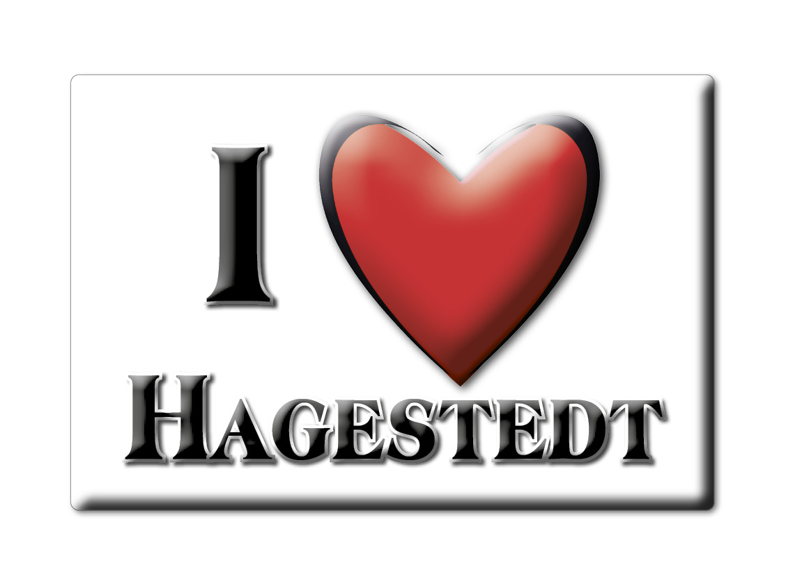 Imán de nevera Hagestedt apellido apellido Love cumpleaños grado veneno - Imagen 7 de 9