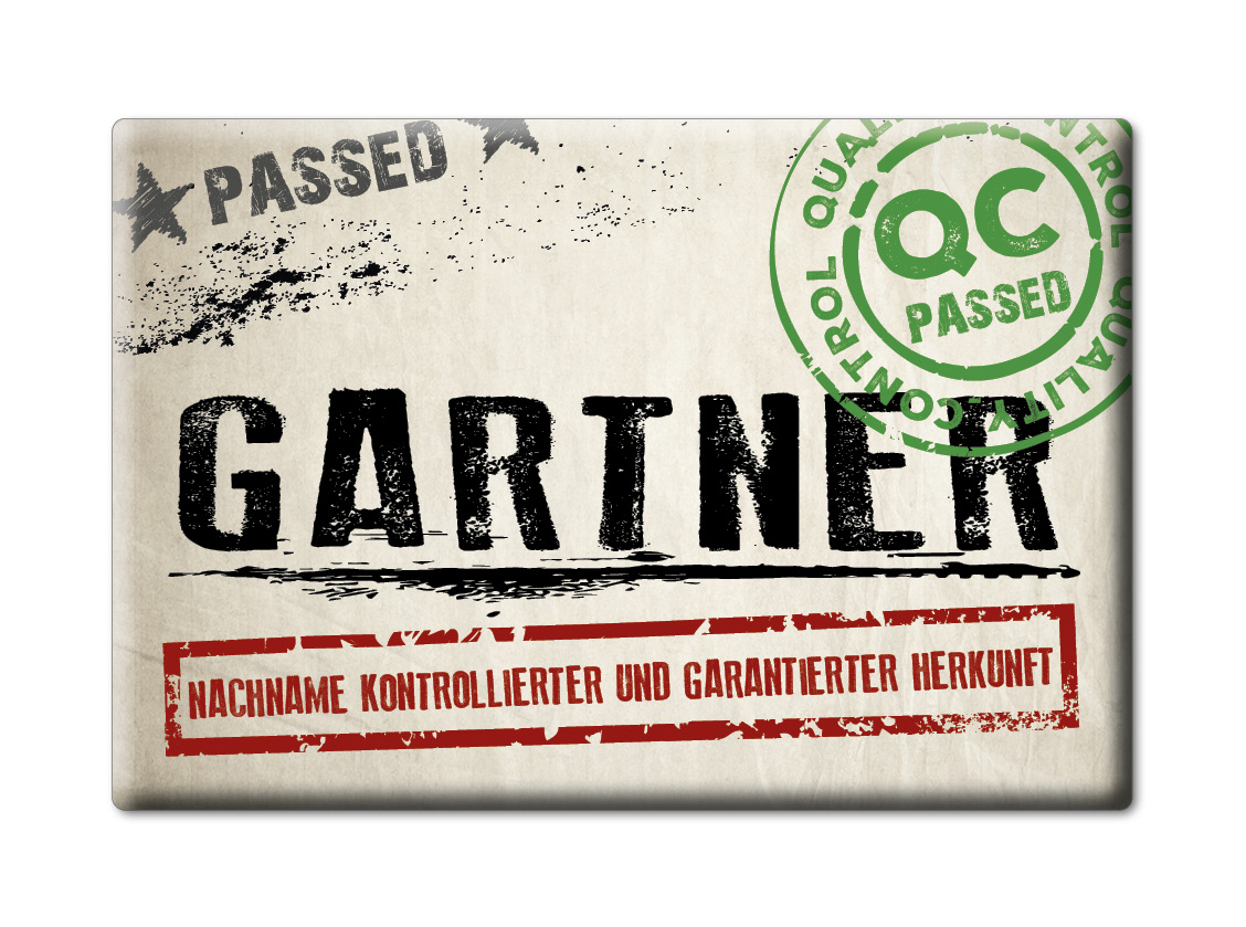 Gartner Kühlschrankmagnet Familie Name Nachname Love Geburtstag Grad Gift - Picture 9 of 9