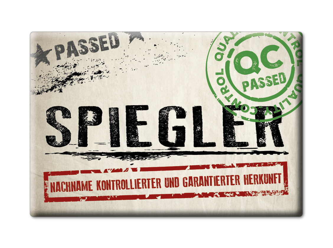 Spiegler Kühlschrankmagnet Familie Name Nachname Love Geburtstag Grad Gift - Picture 9 of 9