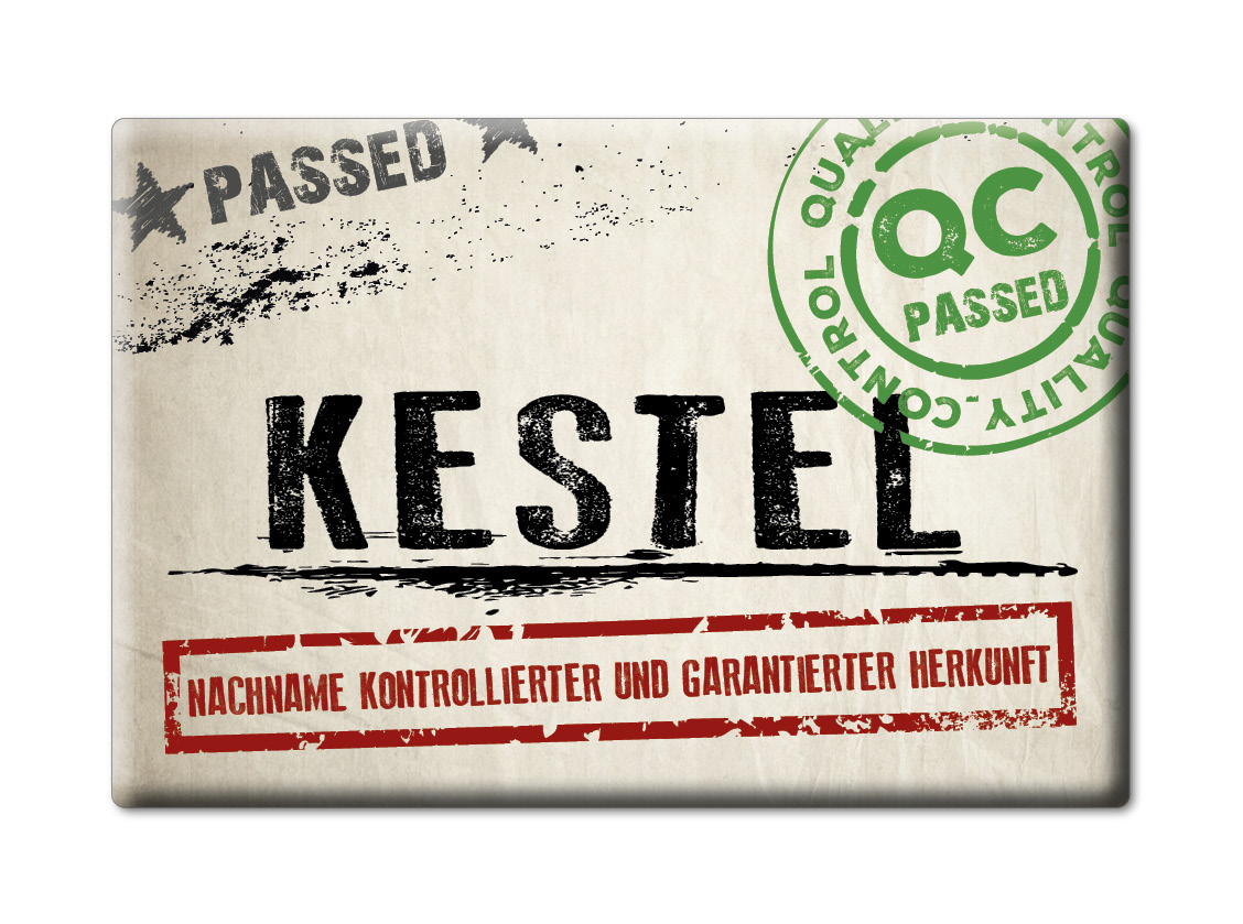Kestel imán de nevera apellido apellido Love San Valentín cumpleaños regalo - Imagen 9 de 9