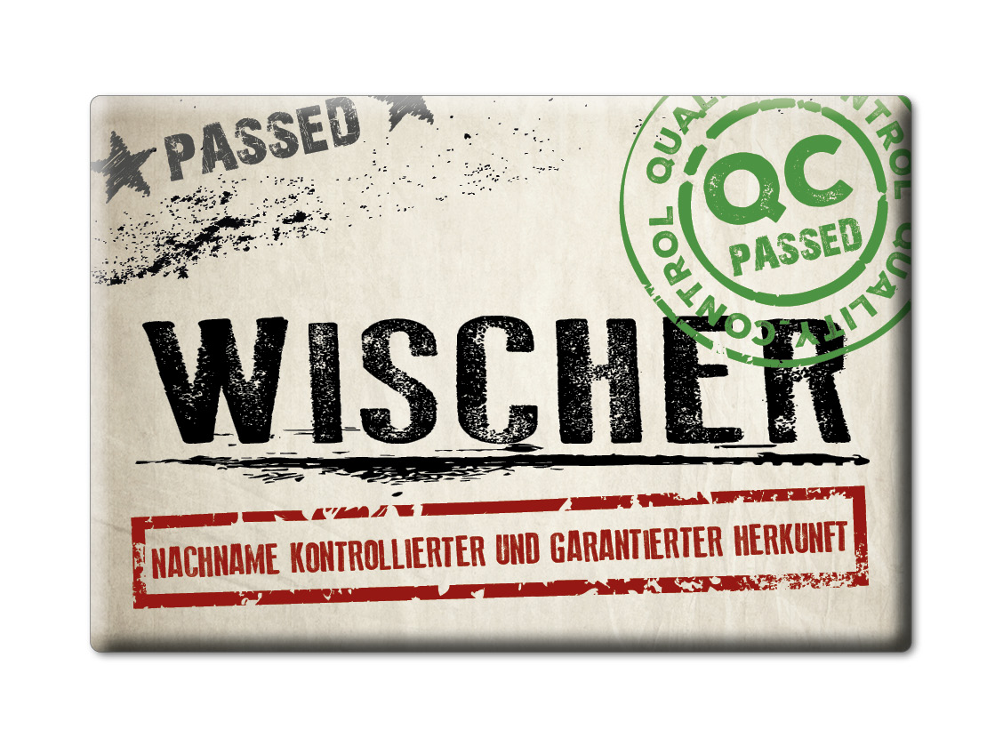 Wischer Kühlschrankmagnet Familie Name Nachname Love Geburtstag Grad Gift - Picture 9 of 9