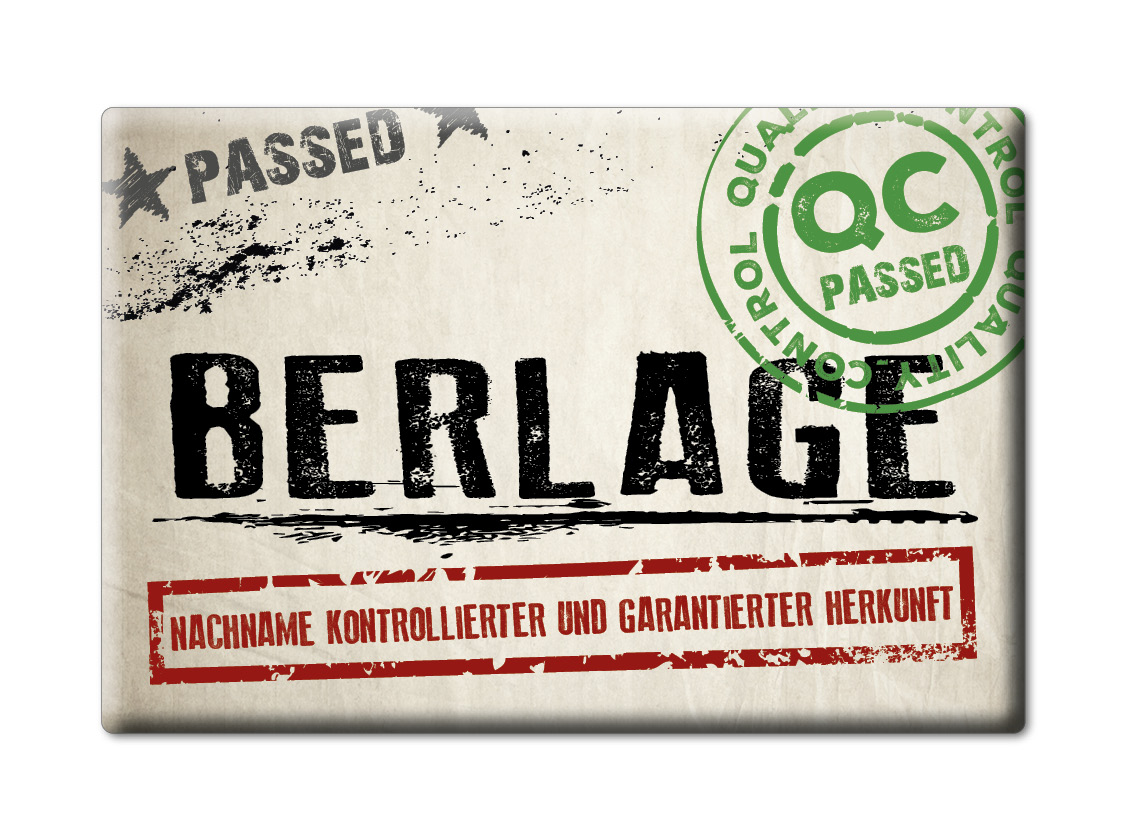 Berlage Kühlschrankmagnet Familie Name Nachname Love Geburtstag Grad Gift - Picture 9 of 9
